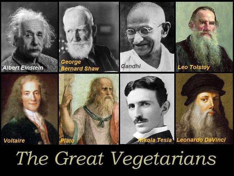 notable vegetarians
